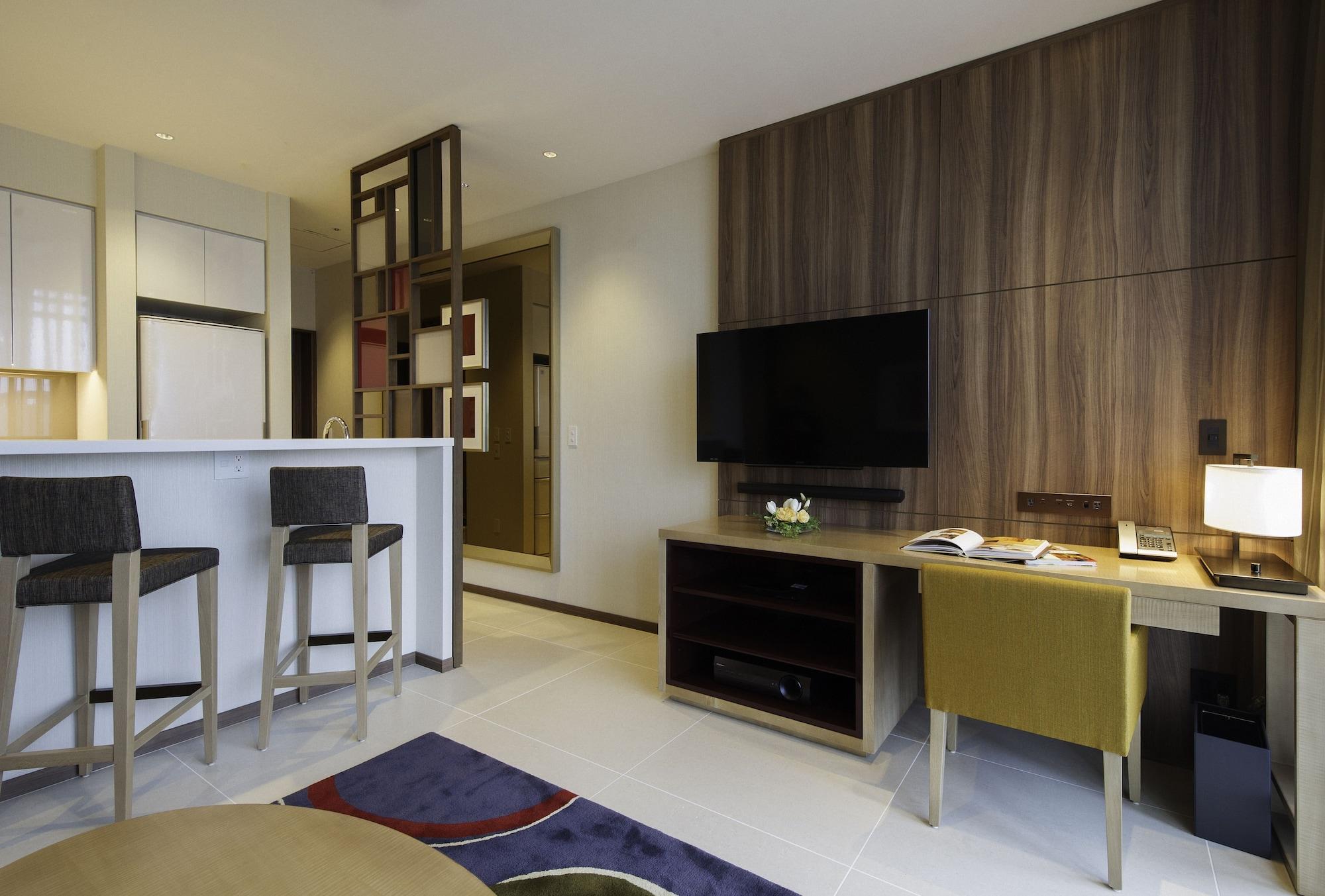 Oakwood Premier Tokyo Hotel Luaran gambar A typical Studio apartment